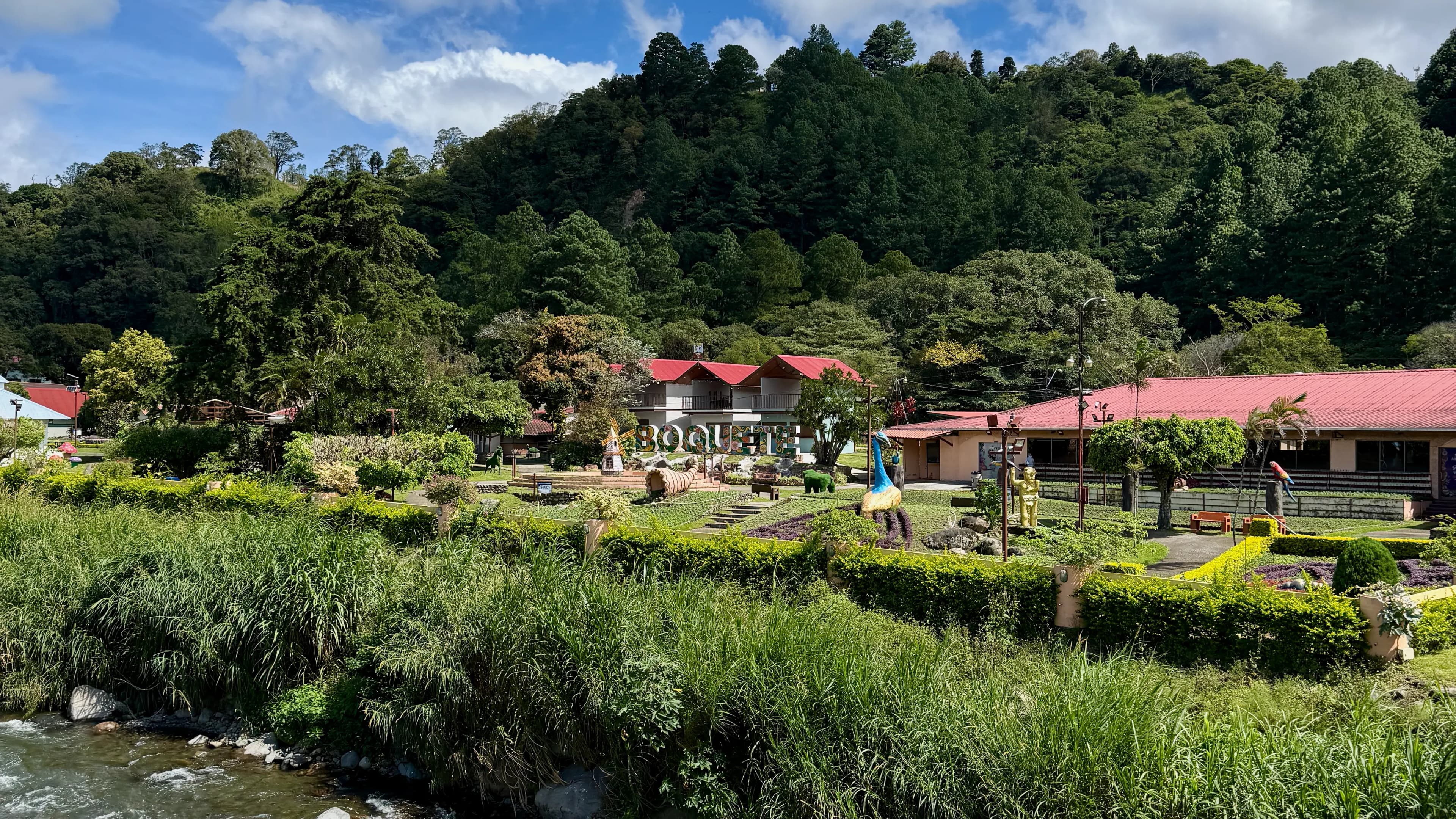 A landscape view of Boquete, Panama